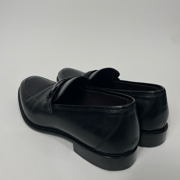 Johnston & Murphy Black Leather Loafers main image 15